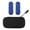 Black, variant on Xirurus Insulin Cooler Bag with 2 Ice Packs, Portable Diabetic Travel Case, Medical EVA Medicine Cooler with Dual Compartment