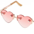 thumbnail image 4 of Gafas de Sol en Miniatura para muñecas Sunnimix BJD Doll Sunglasses rosa azul, 4 of 7