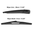 thumbnail image 7 of 12inch Car Rear Windshield Wiper Blade Arm Set for Vauxhall for Astra 2005 2006 2007 2008 2009 2010, 7 of 7