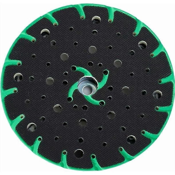 Sander pad 150 mm with dust extraction - M8 connection thread - replacement for festool sander pad, compatible with eccentric sander 150mm bosch makit