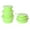 Green, variant on 3-Pack Collapsible Silicone Food Containers with Lids, Leakproof Airtight Storage Bowls Set for Lunch, Microwave & Freezer Safe (Green)