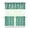 White-195, variant on Southwestern Succulent Kitchen Curtains Set, Watercolor Cactus and Desert Style Rod Pocket Tier and Valance, Aesthetic Succulent Panels, Machine Washable