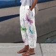 thumbnail image 1 of WILLBEST Pantalones Casuales para Mujer, Moda de Primavera y Verano, Pantalones Casuales Estampados, Pantalones Casuales con Bolsillos para Comodidad y Estilo Diario. Extra Grande, 1 of 4