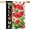 Spring Summer Watermelon, variant on Memorial Day 4th of July House Flag 28 x 40 Inch Double Sided Burlap USA Patriotic Stars Independence Day Large Yard Flag Summer Holiday Farmhouse Seasonal Outdoor Outside Decoration