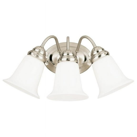 FIXT WALL 3L BRSH NICKEL (Pack of 1)