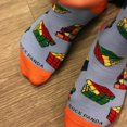 thumbnail image 4 of Fun Puzzle Cube Socks from the Sock Panda (Adult Large - Men's Shoe Sizes 8-12), 4 of 5