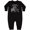 AB-Black, variant on So I'm Little, but I'm Gonna Be a Big Cousin Baby Fleece Romper