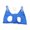 B002- Blue, variant on Pet Nail Trimming Harness, Dual Shoulder Holes, Straps with Hooks, S-Hooks, Metal Hooks for Hanging, S Hooks for Hanging, Breathable Mesh Fabric, Hook and Loop Fastener, Shoulder