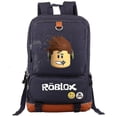 thumbnail image 1 of Sac à Dos Roblox Monde Virtuel Sac d'Ordinateur Sac d'École Étudiant_x, 1 of 5