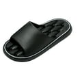 thumbnail image 4 of Dakaela Shower Shoes for Women Men Quick Drying Bath Slippers with Drain Hole Soft Cloud Slide Sandals, 4 of 5