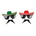 thumbnail image 2 of Lentes Divertidos Mundial Way to Celebrate Con Sombrero y Bigote 16×8×2 cm Varios Modelos 1 Pieza, 2 of 4