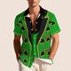 thumbnail image 5 of Ceisia St. Patrick's Day Men's Unisex Hawaiian Shirt | Summer Beach Casual Short Sleeve Button Down Gift Printed Top, 5 of 9