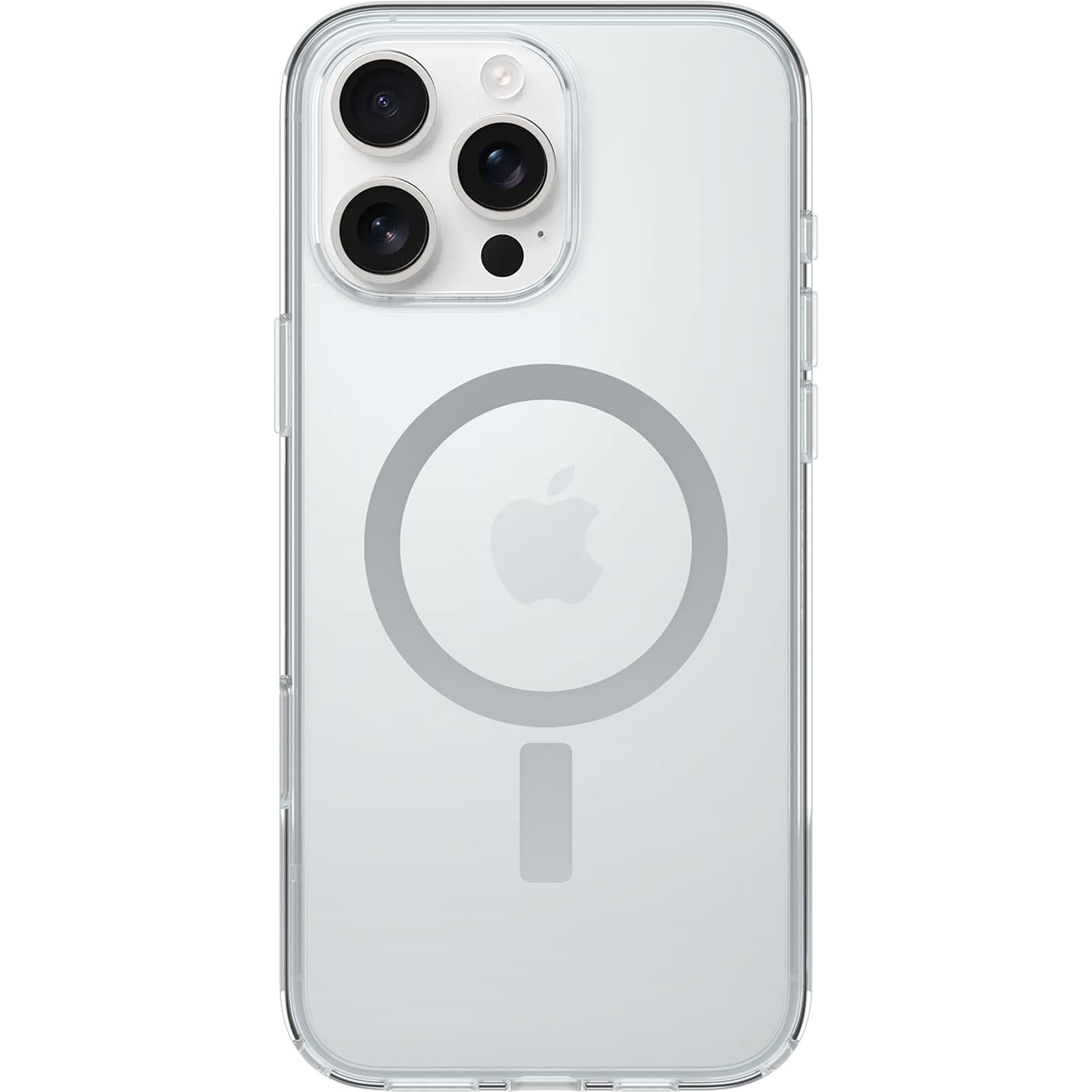 OtterBox iPhone 16 Pro Max Only - Symmetry+ Series Clear Case - Clear - with Camera Control - Snaps to MagSafe - Ultra-Sleek - Raised Edges Protect Camera & Screen - Non-Retail Packaging