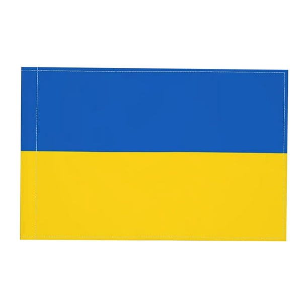 Flag Of Ukraine Car Flags 12x18 Inch, Replacement Chandelier Crystals Ukraine Flags