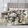 thumbnail image 5 of Bungo Stray Dogs Cartoon Blanket, Ultra Soft Cozy Luxury Fleece Throw Blanket For Couch Bed Sofa, All Season Warm Flannel Blankets Bedding for Kids Boys Girls, 5 of 7