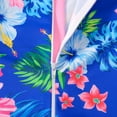thumbnail image 5 of Hicidod Girls One Piece Swimsuits Long Sleeve Swimwear Upf50+ Kids Floral Printed Zipper Sun Protection Surfing Bathing Suits Sizes 4-12Y, 5 of 9