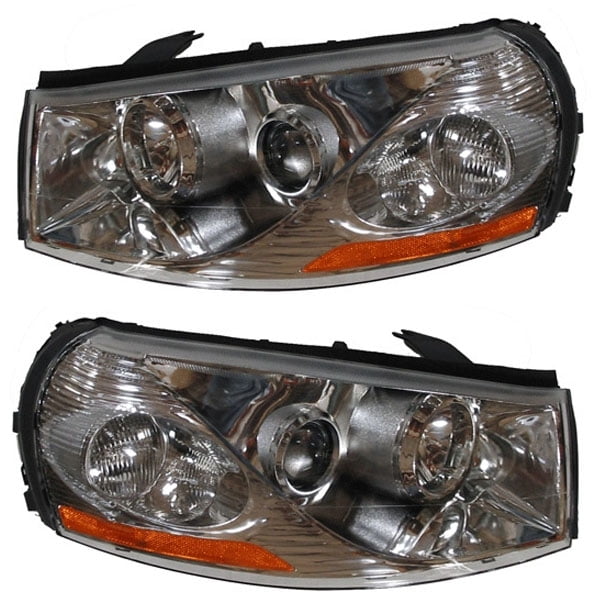 0305 Saturn Lseries Headlight Headlamp Head Light Right Left Side Set