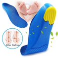 thumbnail image 1 of Kids Children Orthotics Insoles For Flat Feet Arch Support Correction Foot Care For Kid Orthopedic Insole Soles Shoes Inserts, 1 of 5
