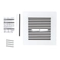 thumbnail image 1 of Cubierta de conductos de ventilación, rejilla de ventilación de aire, rejilla de techo de pared, Extractor de ventilador, forma cuadrada, 1 of 8