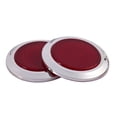 thumbnail image 5 of 8 Pcs Auto Car Plastic Round Reflective Reflector Sticker Red, 5 of 9