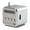 Silver, variant on Portable Stereo Speakers, Bluetooth FM Radio, Dual Track Speaker, USB TDV26 Mini Subwoofer Stereo Speaker, FM Radio Music with Antenna, Black