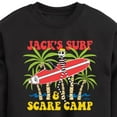 thumbnail image 3 of Nightmare Before Christmas - Jack's Surf Scare Camp - Summertime - Toddler And Youth Long Sleeve Graphic T-Shirt, 3 of 5