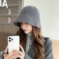 thumbnail image 4 of Classic Warm Bucket Hat for Women Beanies for Women Berets Fall Winter Hat Womens Snow Cap Handwear Travel Outdoor, 4 of 7