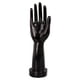 thumbnail image 3 of Exhibidor de mano de maniquí, regalos, anillo, resistente, organizador de joyas para práctica de manicura Derecha negra, 3 of 9