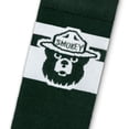 thumbnail image 2 of Tee Luv Smokey Bear Mascot Novelty Crew Socks (Men's), 2 of 3