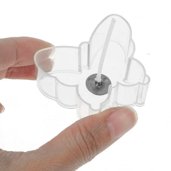 GOOHOCHY Decorations Candle Box Candle Making Wicks Candle Wax Jars 2X4X5CM