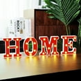 thumbnail image 2 of LINLIN LED Letter Lights, Alphabet Marquee Letters Sign LED Marquee Number Lights Sign for Night Light Christmas Valentine Wall Table Decor, 2 of 3
