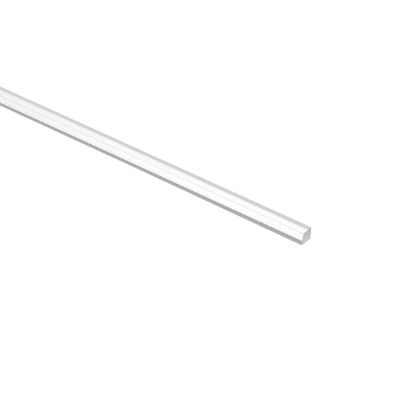 Unique Bargains 0.12' x 0.12' x 10' Acrylic Rod Square PMMA Bar Clear