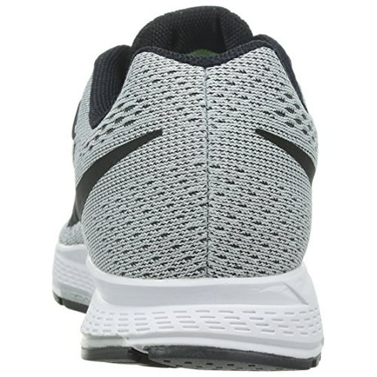 Nike Air Zoom Pegasus 32 Running Shoe (11, Pure Platinum/Dark Grey/Black) -