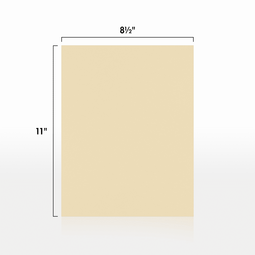 LUXPaper Cardstock, 8.5 x 11, 65lb Tan, 500/Pack