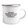 thumbnail image 2 of Funny Retirement Gifts for Neurosurgeon Friends - Camping Mug from Men - Birthday Unique Gifts for Neurosurgeon Men, 2 of 2