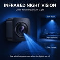 Avr Secure Mini Ultra Mini 4K Square Security Camera, Portable Small Indoor ...