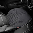 thumbnail image 6 of Gallickan Car Seat Cushion, Breathable Leather Velvet Cover Half Pack Protector Pad, Universal Fit Automotive Accessory for Driving Comfort Long Rides, Black, 6 of 6