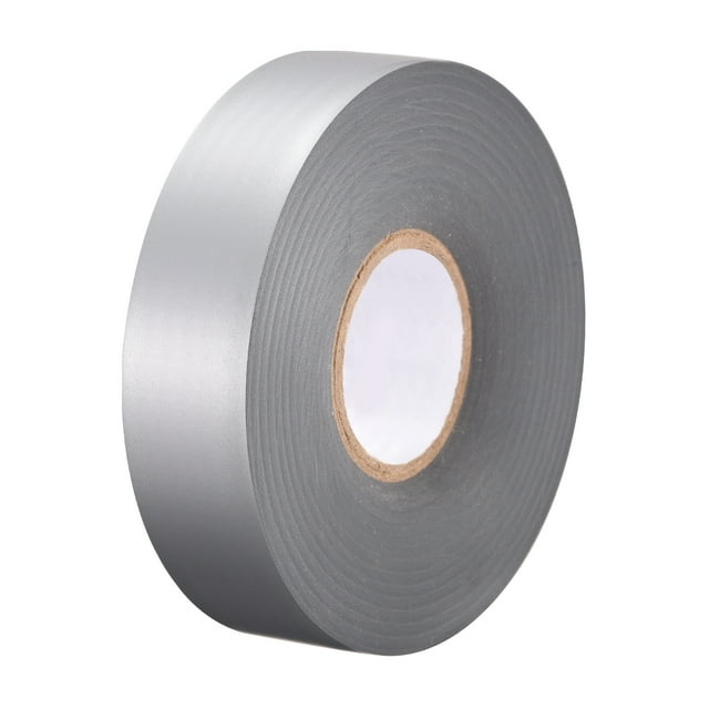 Unique Bargains Insulating Tape 30mm Width 26M Long 0.26mm Thick PVC Electrical Tape Grey