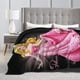 thumbnail image 5 of Manta de dibujos animados de La Bella Durmiente Aurora, suave y acogedora manta de franela de felpa para todas las estaciones para niños y niñas, manta de vellón cálida y ligera para cama, sofá o, 5 of 7