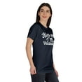 thumbnail image 2 of Inkmeso Kiss Me I'm Vaccinated Funny Pro Vaccine Crew Neck T-shirt For Women's-KR, 2 of 8