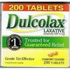 Dulcolax Stimulant Tablets 200 count, 1 Bottle