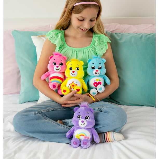 Care Bears 8 Inch Plush 4-Pack Treasure Box - Soft Huggable