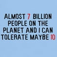 thumbnail image 3 of CafePress - Almost 7 Billion People On The Planet Light T Shir - Men's Classic Graphic T-Shirt, 3 of 4