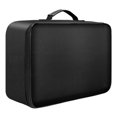 thumbnail image 3 of Graflsoa Fireproof & Water-Resistant Document Organizer Bag with Reinforced Handle, Large Capacity for Cards, Passports, Files, and Valuables, Black, No Lock, 3 of 6