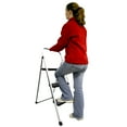 thumbnail image 2 of AmeriHome Three Step Folding Utility Step Ladder, 2 of 8