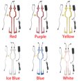 thumbnail image 2 of Signal Night Riding LED Light Helmet Kit Bar Motorcycle Flashing Stripe, 2 of 3