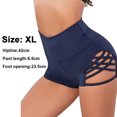 thumbnail image 2 of La aptitud de las mujeres se divierte la yoga de la aptitud de los deportes del vendaje de elevación de la nalga de la cintura alta de los deportes pone pantalones cortos, 2 of 5