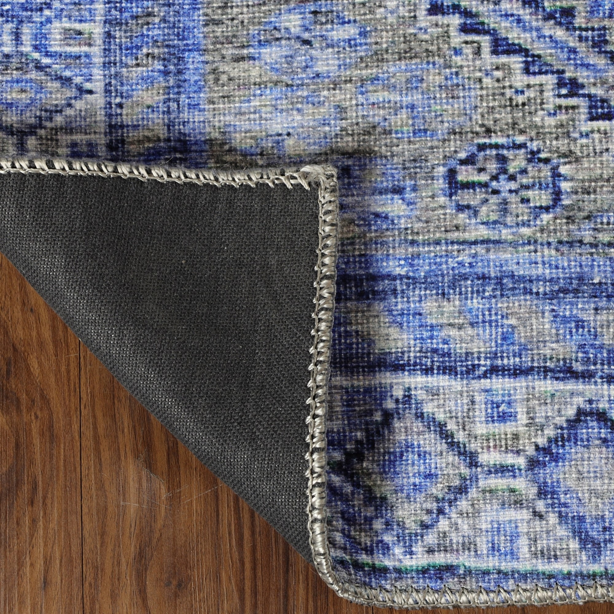 Superior Ren Southwestern Indoor Area Rug, 7'6" x 9'6", Sapphire Blue