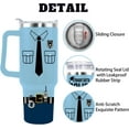 thumbnail image 4 of Police Academy Graduation Gifts Police Tumbler Coffee Mug 40oz Cup with Handle and Straw, 4 of 6