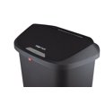 thumbnail image 3 of The Step N' Sort Tall 50L Plastic Trash Can with Steel Pedal and Secure Slide Lock, 3 of 7